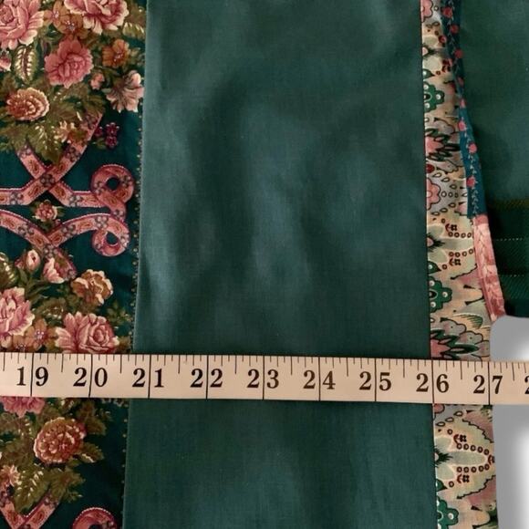 Vng Original Suzanne MacKay Reversible Patchwork Kimono L/XL Sautee Nacoochee GA - Picture 7 of 8